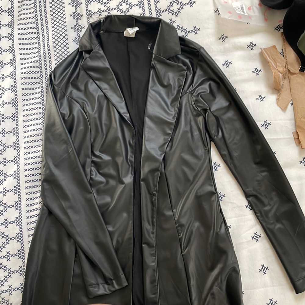 Pleather light jacket
